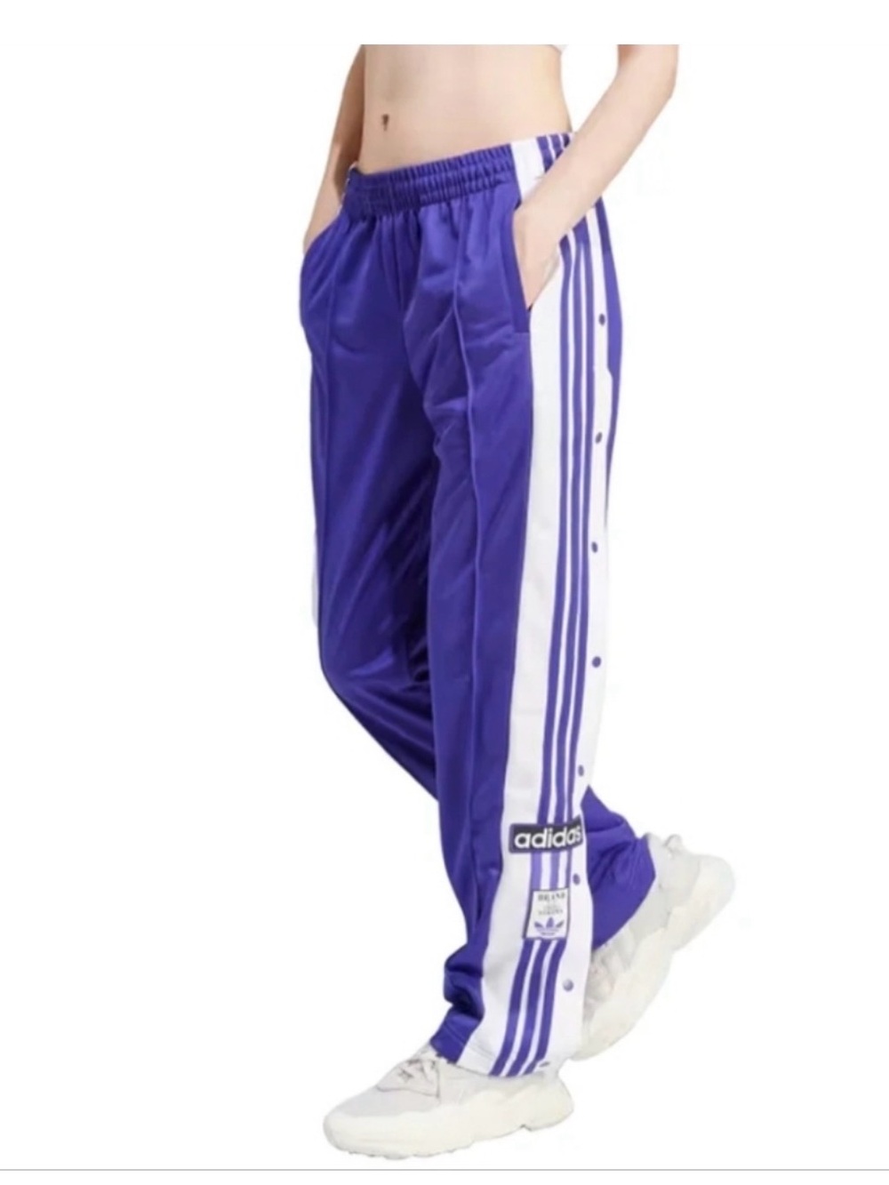 ADIDAS ORIGINALS ADIBREAK TRACK PANTS SMALL in Energy Ink